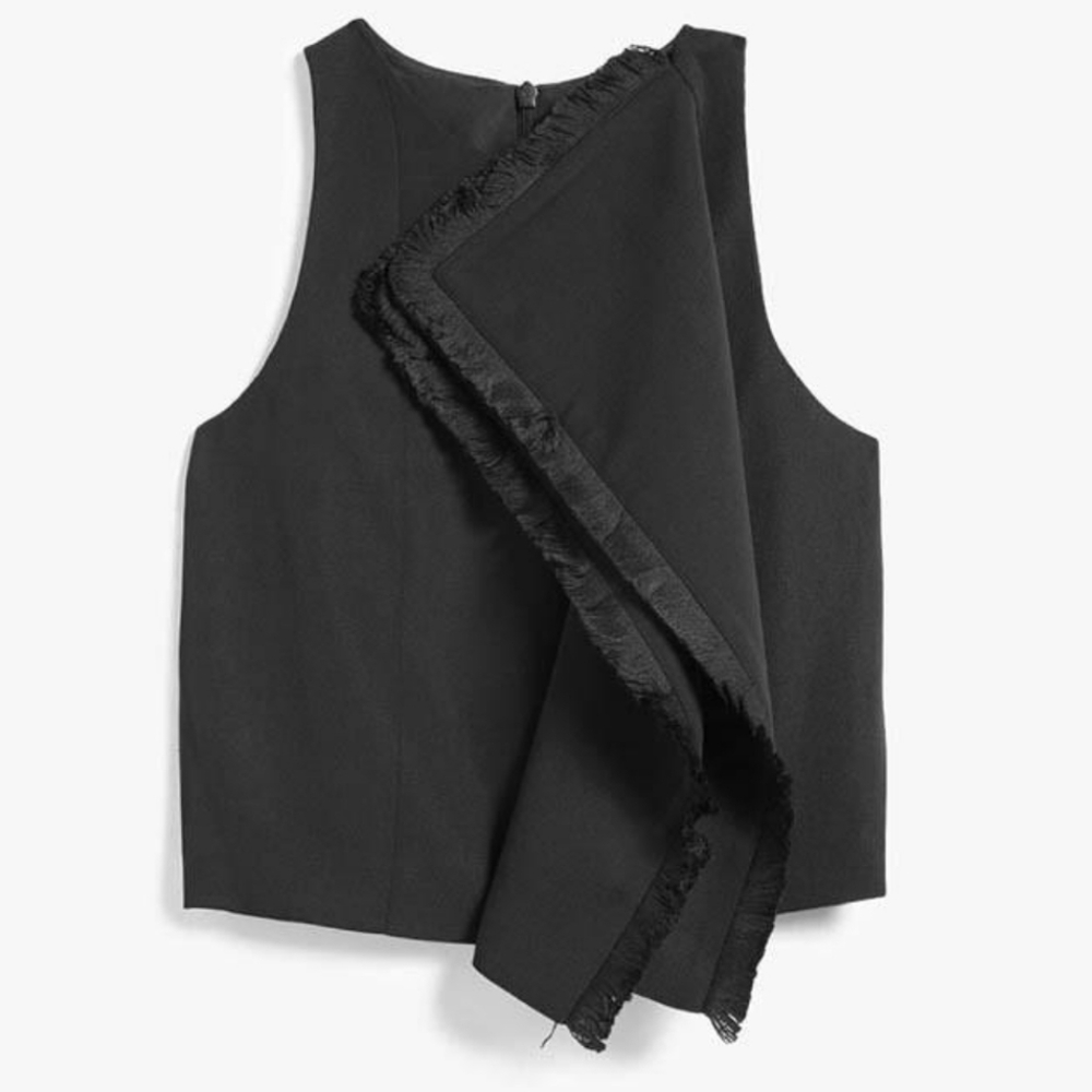 C/MEO Collective Game Changer Black Sleeveless‎ Top Size S Small NWT